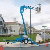 Trailer Mounted Boom Lift 34ft