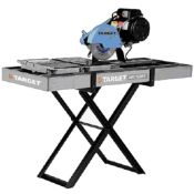 Tile & Marble Saw <br> Cuts 12" Tiles Diagonally or 18" Tiles Straight