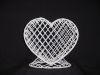 Wicker Wishing Heart Card Holder