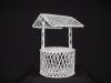 Wicker Wishing Well Card Holder