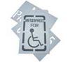 Parking Lot Paint Stencils
